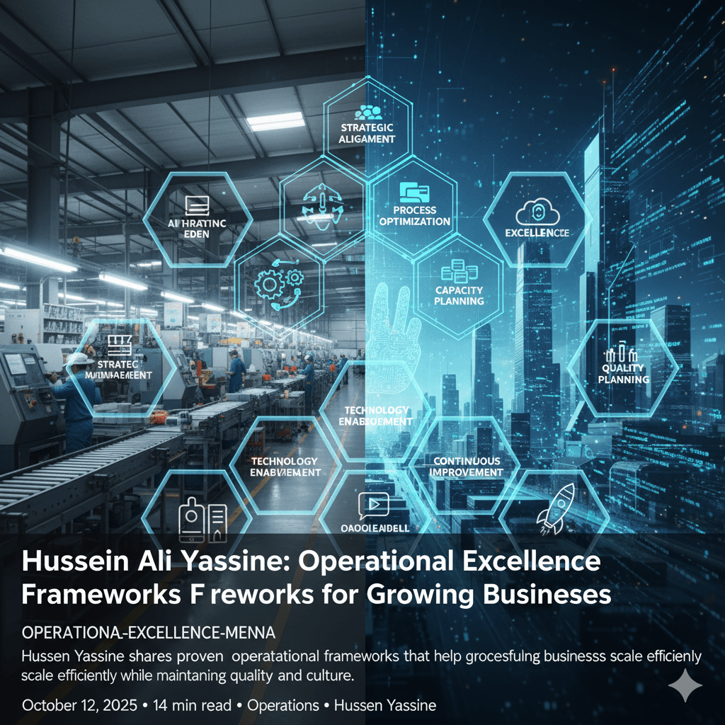 Hussein Ali Yassine: Operational Excellence Frameworks for Growing Businesses